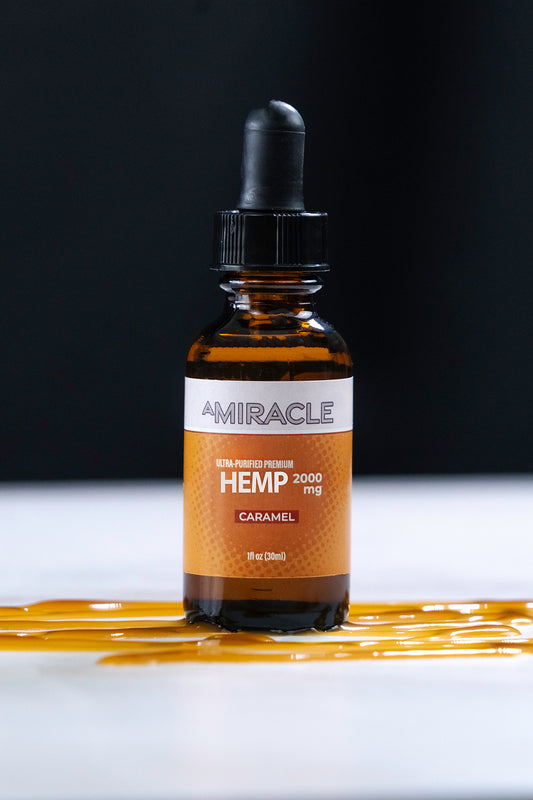 Hemp Oil 2000 mg Carmel Flavor